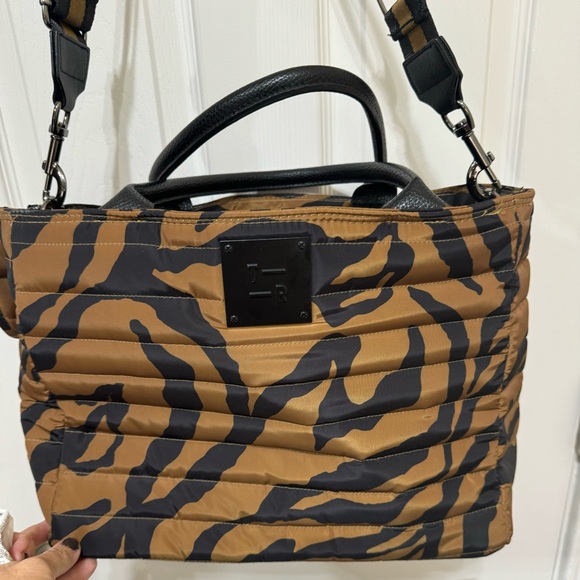 Think Royln saddle zebra tote - Picture 2 of 8